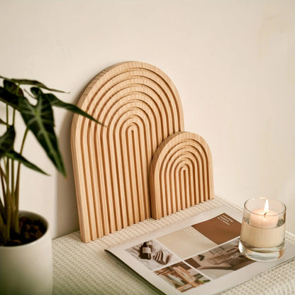 Skogen - Boho Houten Bogen Wanddecoratie