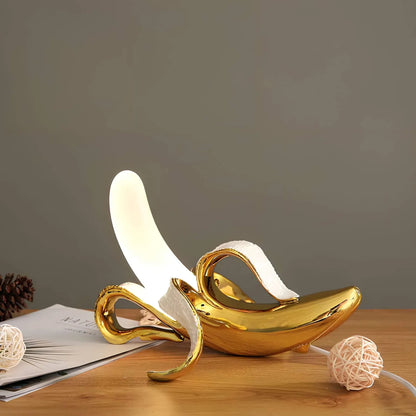 BananaShine - Moderne bananen tafellamp