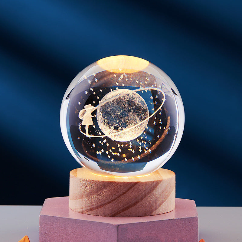 Light magic | 3D LED tafellamp met fascinerend ontwerp