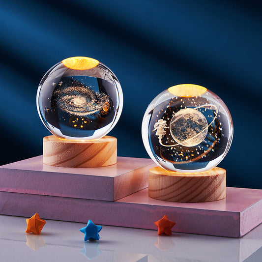 Light magic | 3D LED tafellamp met fascinerend ontwerp
