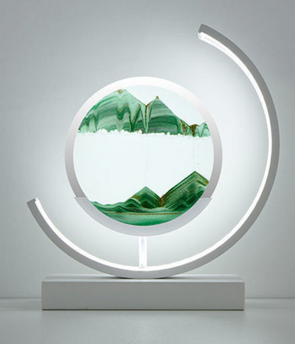 SandGlow | Fascinerende zandlandschap lamp