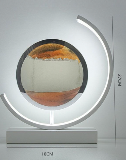 SandGlow | Fascinerende zandlandschap lamp