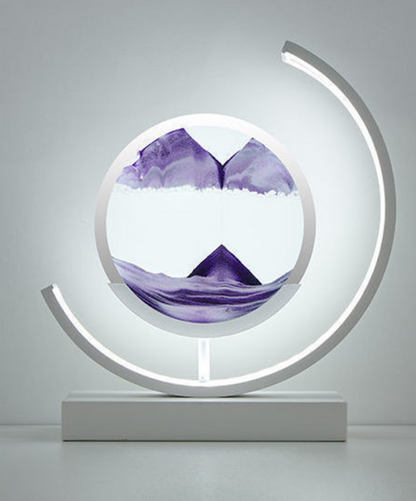 SandGlow | Fascinerende zandlandschap lamp