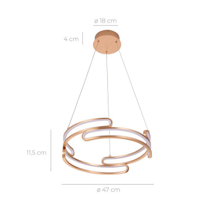 Metalis - Elegante Hanglamp van Metaal