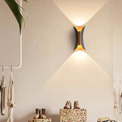 Buiten Waterdichte LED Aluminium Wandlamp