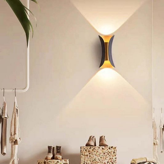 Buiten Waterdichte LED Aluminium Wandlamp
