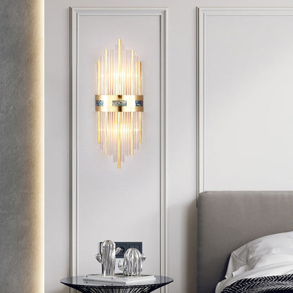 GleamTower | Luxe gouden wandlamp