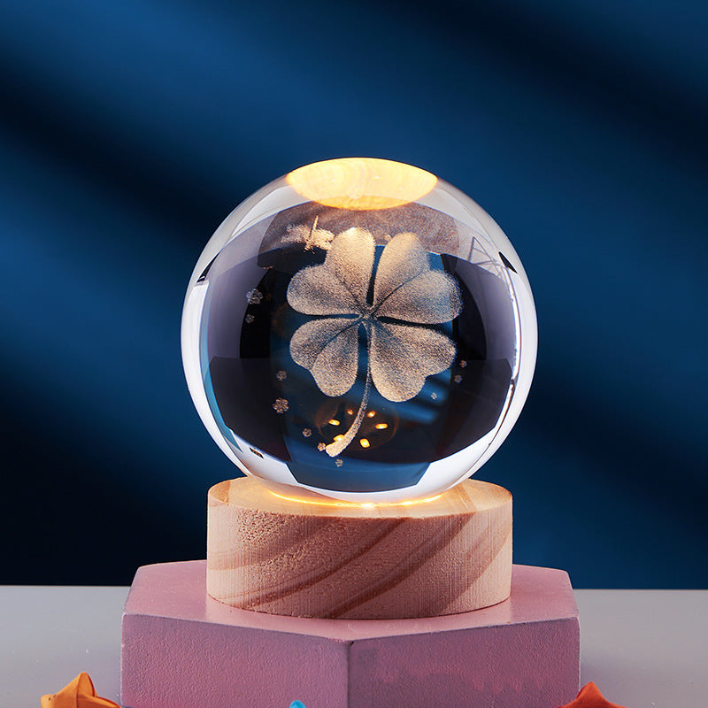 Light magic | 3D LED tafellamp met fascinerend ontwerp