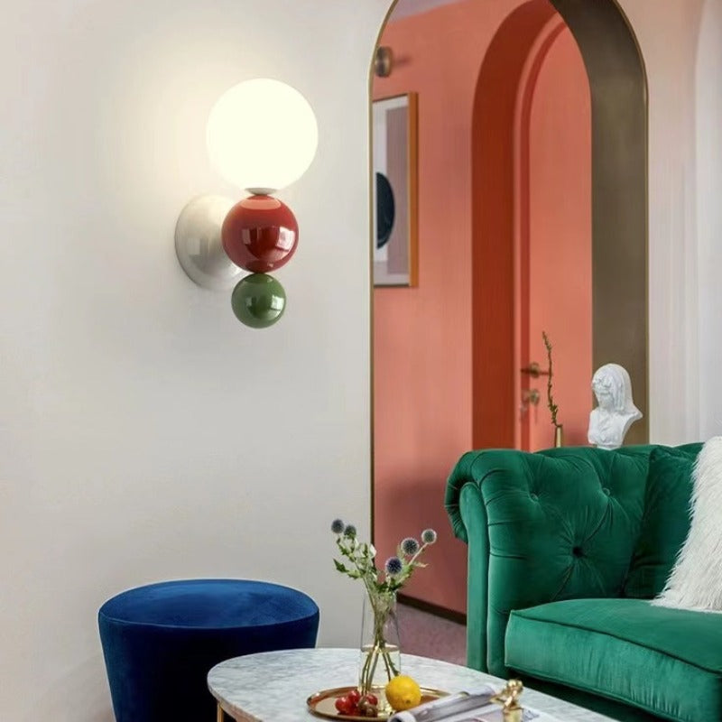 SphereLight Minimalistische LED wandlamp