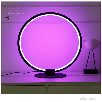 ColorBurst - Kleurrijke achtergrond tafellamp