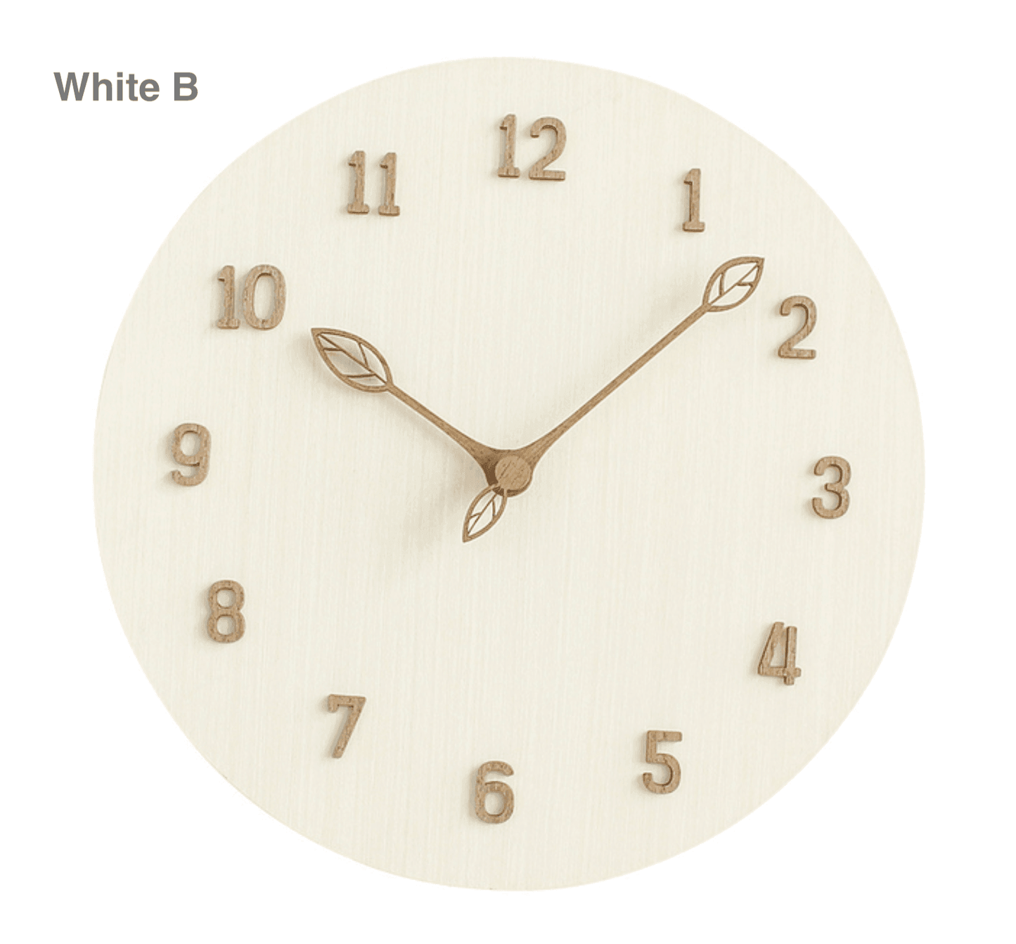 TimberTime | Stijlvolle Houten Wandklok