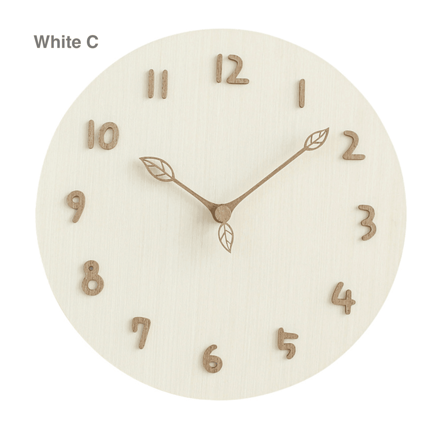 TimberTime | Stijlvolle Houten Wandklok