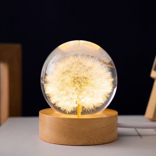KristallKugel Kristallen Bollamp | Decoratieve Glasbol voor Meditatie, Spirituele Praktijken & Interieurdecoratie