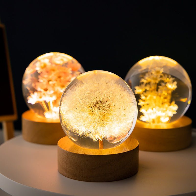 KristallKugel Kristallen Bollamp | Decoratieve Glasbol voor Meditatie, Spirituele Praktijken & Interieurdecoratie