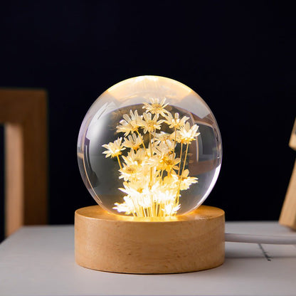 KristallKugel Kristallen Bollamp | Decoratieve Glasbol voor Meditatie, Spirituele Praktijken & Interieurdecoratie