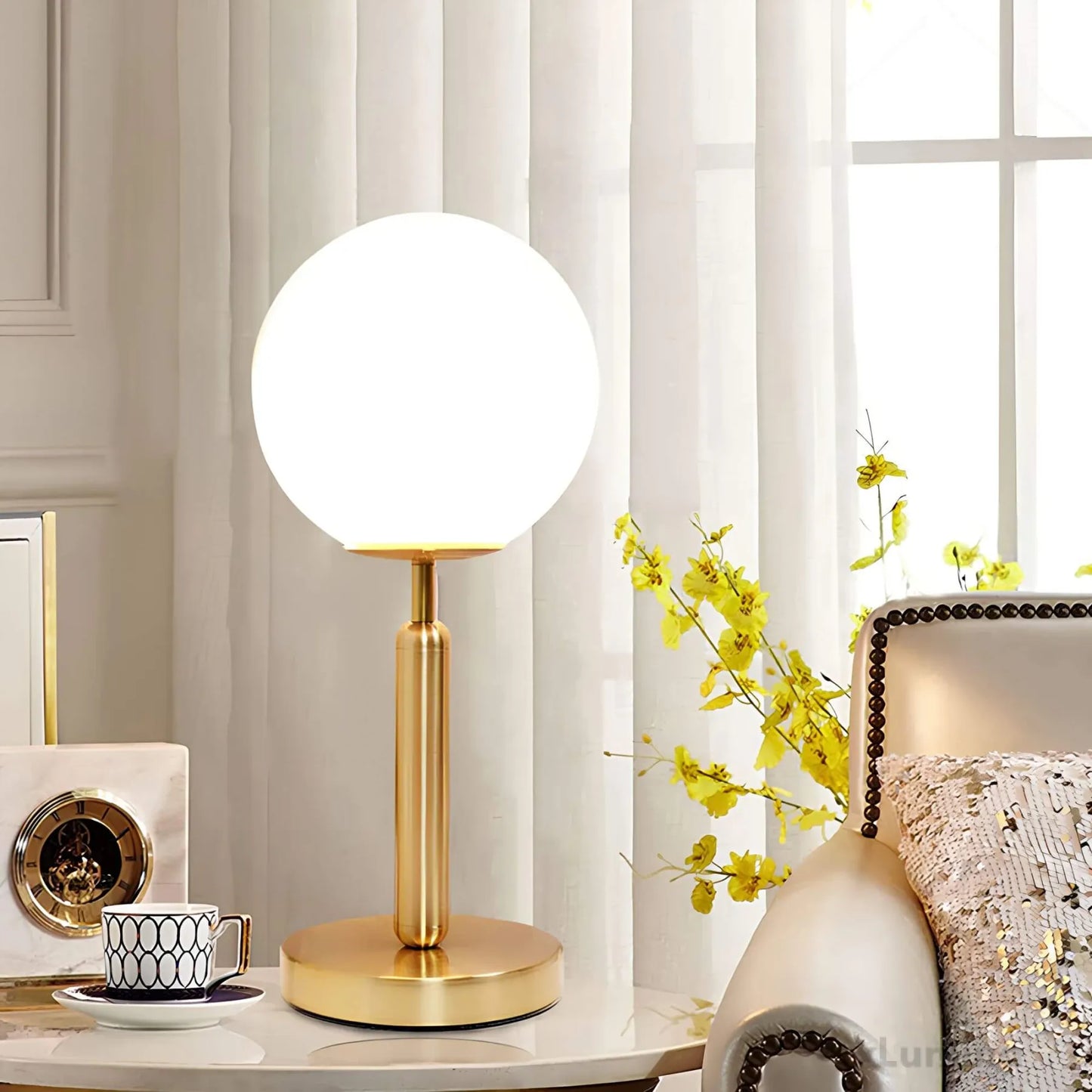 Kristallen tafellamp - Luxueus kristallen ontwerp