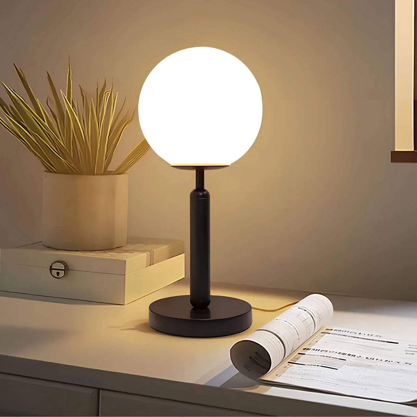 Kristallen tafellamp - Luxueus kristallen ontwerp