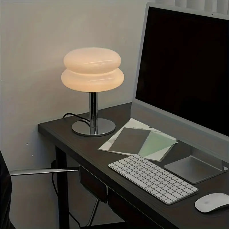 VerdaGlow | Moderne & elegante glazen tafellamp