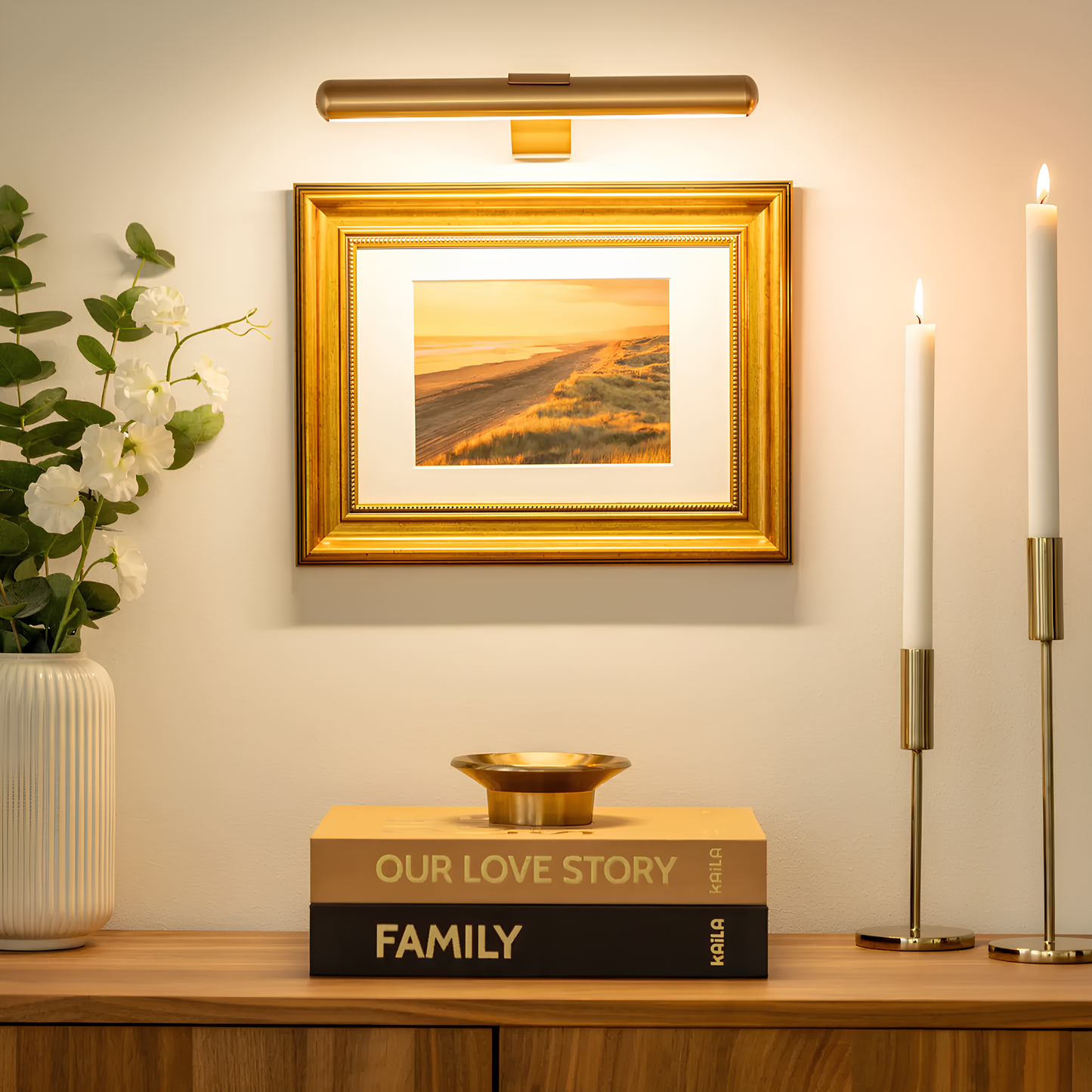 Wandlamp zonder snoer