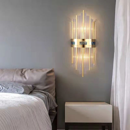 GleamTower | Luxe gouden wandlamp