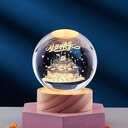 Light magic | 3D LED tafellamp met fascinerend ontwerp