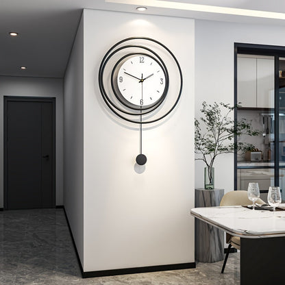 Bravaro | Moderne Minimalistische Metalen Wandklok