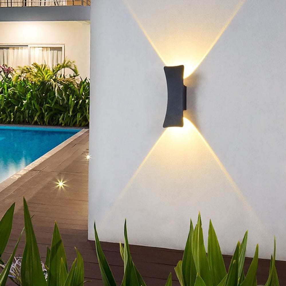 Sunset buiten wandlamp