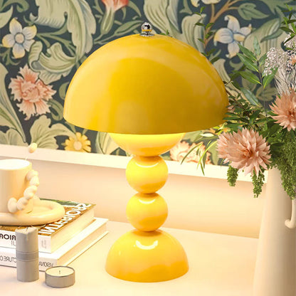 LightShroom Draadloze Tafellamp | Elegante Paddenstoel Lamp met Oplaadbare LED & Warm/Koud Licht voor Woonkamer & Slaapkamer