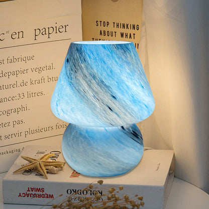MushHue Marmeren Paddenstoel Tafellamp | Stijlvolle LED Tafellamp met Luxe Design voor Woonkamer & Slaapkamer