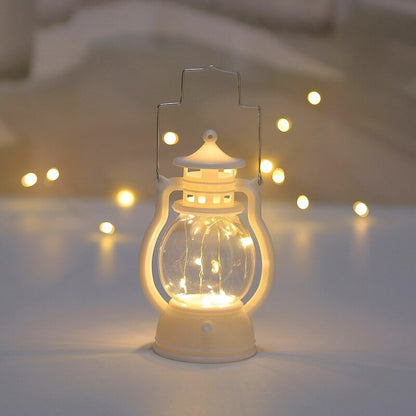 Elegante Vintage Hanglamp | Draadloze Batterijlamp met LED, Retro Design voor Binnen & Buiten