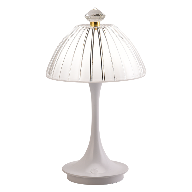 Elegante kristallen touch lamp | Draadloze bediening voor stijlvol wonen met modern licht