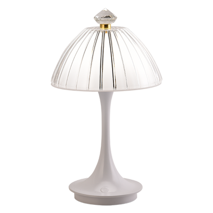 Elegante kristallen touch lamp | Draadloze bediening voor stijlvol wonen met modern licht