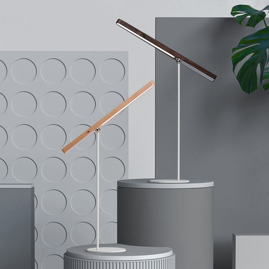 HolzSchlank | Stijlvolle slanke tafellamp voor een elegante en moderne sfeer