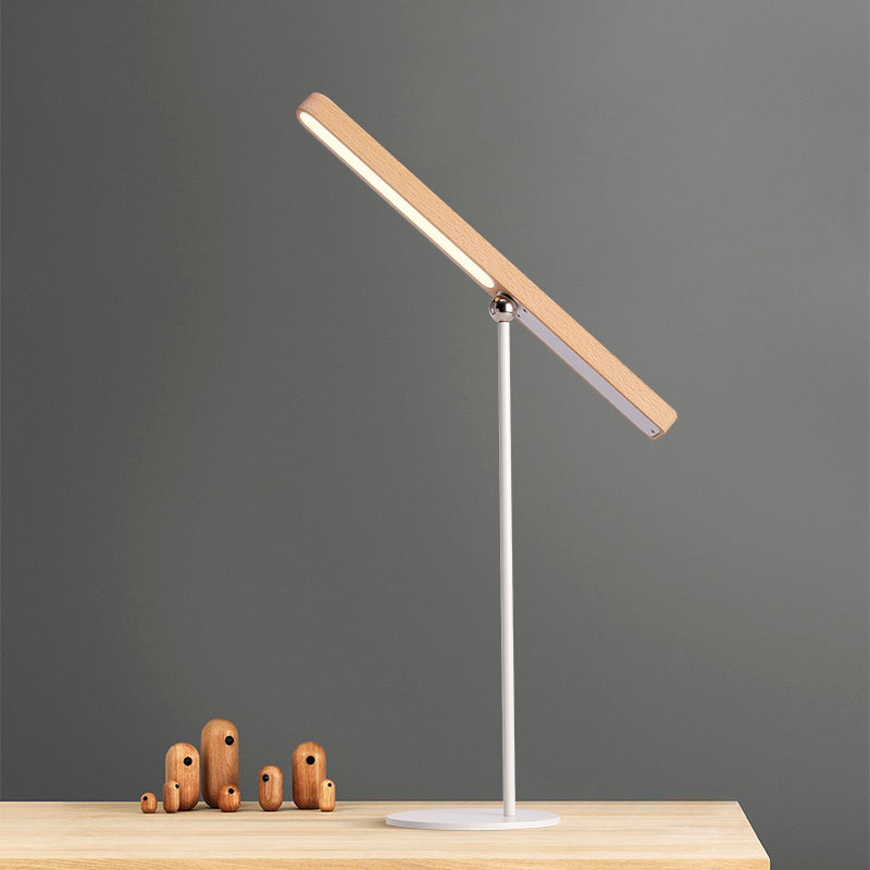 HolzSchlank | Stijlvolle slanke tafellamp voor een elegante en moderne sfeer