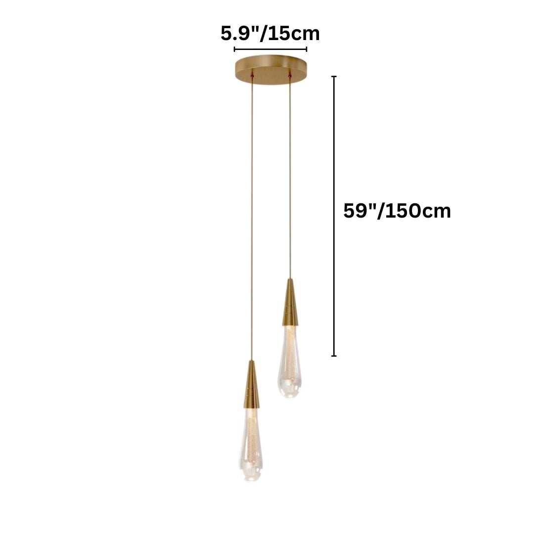 HaloDrop Hanglamp – Minimalistisch & Verstelbaar Design