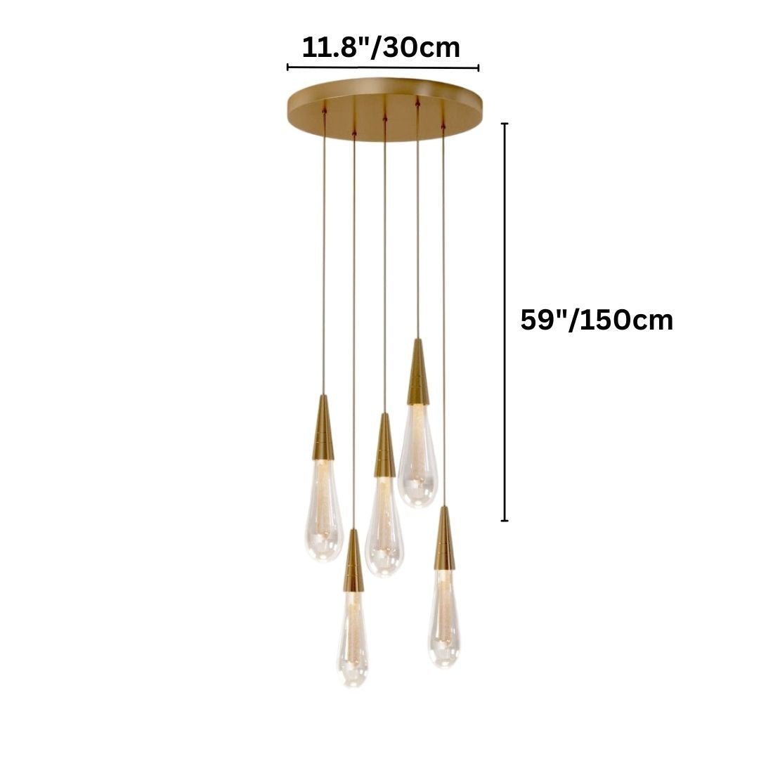 HaloDrop Hanglamp – Minimalistisch & Verstelbaar Design