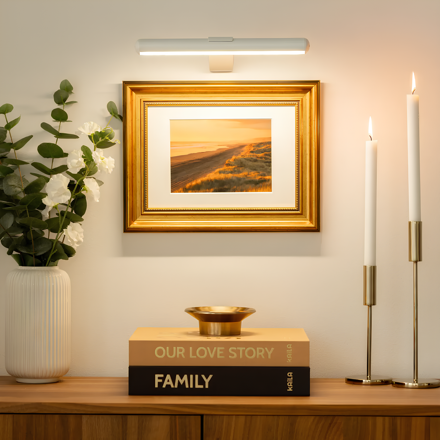 Wandlamp zonder snoer