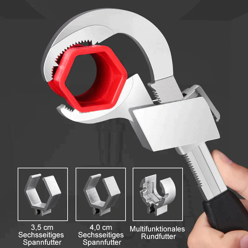 MultiWrench | Multifunctionele verstelbare dubbele steeksleutel
