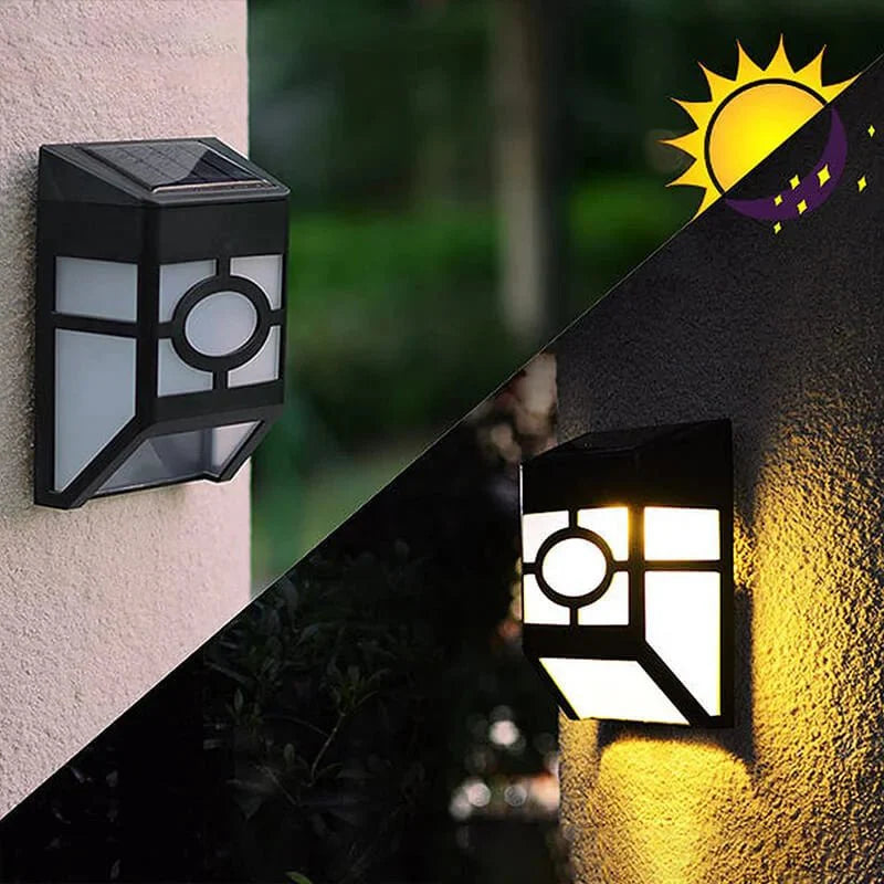 Zonne-LED Muurlicht (2 Pack)