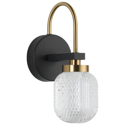 GoldShade | Stijlvolle wandlamp in zwart en goud
