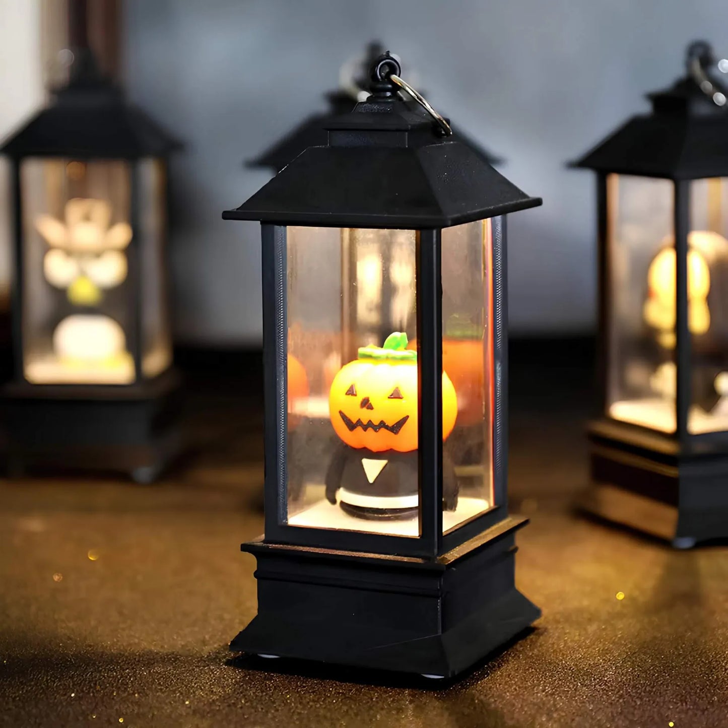 Uil spook pompoen lantaarn - Halloween decoratie