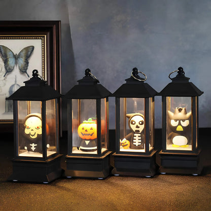 Uil spook pompoen lantaarn - Halloween decoratie