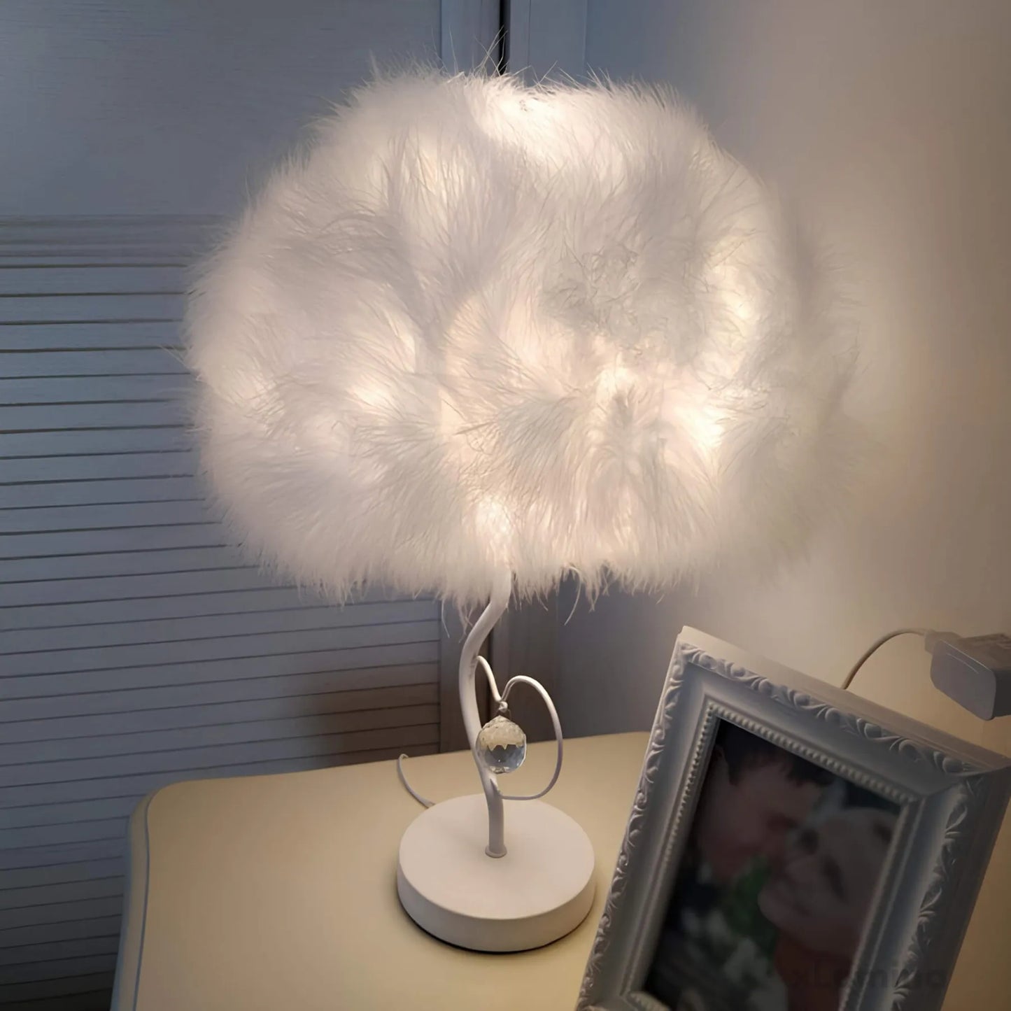 EvoGlow - Feather wolk tafellamp