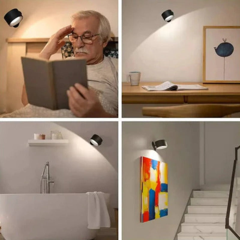 InstaBeam | Elegante draadloze LED wandlamp