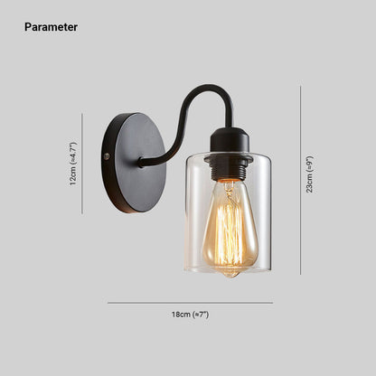 PureGlass | Minimalistische glazen wandlamp