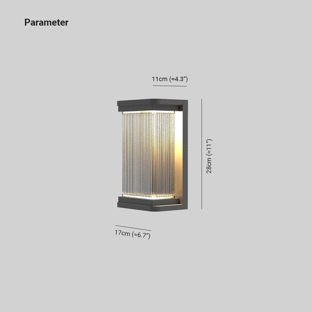 EliteGleam | Moderne buitenwandlamp
