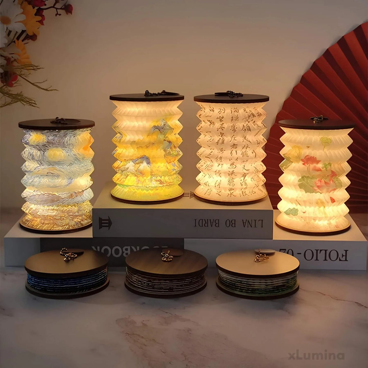 Inklapbare tafellamp - Touch dimbare LED