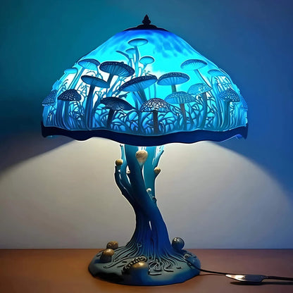 FantasyLamp | Mooie en rustgevende tafellamp van gekleurd glas