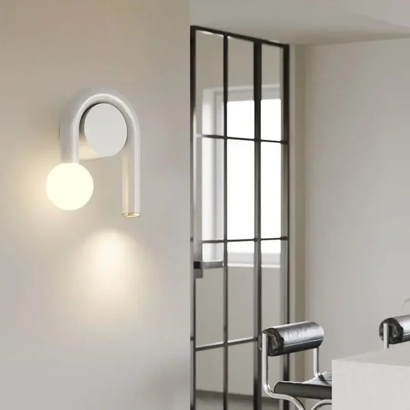 U-Glow - Minimalistische LED wandlamp in moderne stijl