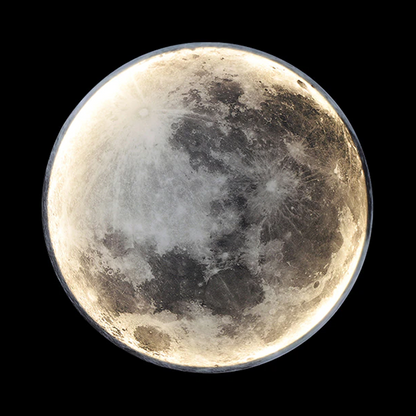 LunarGlow | Elegante LED maanlicht wandlamp
